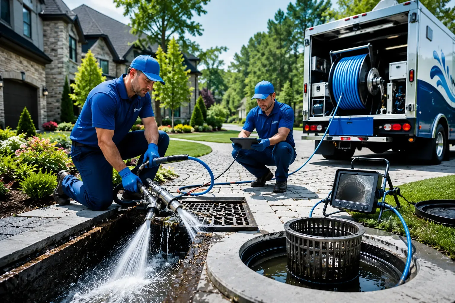 Local outdoor drain cleaning professionals in San Juan, TX
